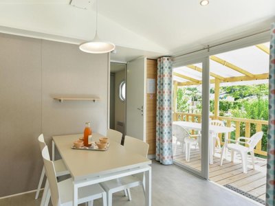 Cliquez pour découvrir toutes les photos de l'HÉBERGEMENT ! mobil-home - Flower Le Kergariou photo 4