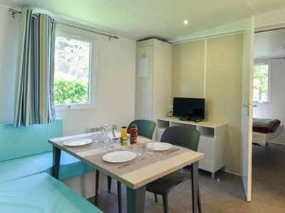 Cliquez pour découvrir toutes les photos de l'HÉBERGEMENT ! mobil-home - Flower Le Kergariou photo 4