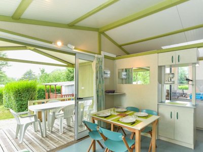 Cliquez pour découvrir toutes les photos de l'HÉBERGEMENT ! chalet - Flower Le Kergariou photo 4