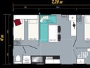 Cliquez pour découvrir toutes les photos de l'HÉBERGEMENT ! mobil-home - camping Flower Le Kergariou photo 8
