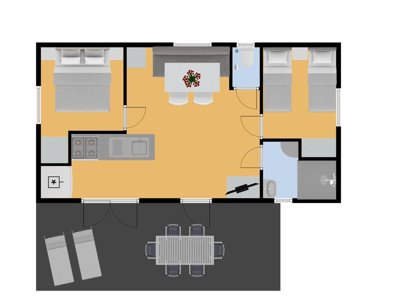 Cliquez pour découvrir toutes les photos de l'HÉBERGEMENT ! mobil-home - RCN La Ferme Du Latois photo 4