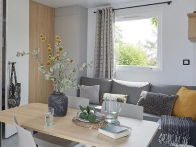 Cliquez pour découvrir toutes les photos de l'HÉBERGEMENT ! mobil-home - Le Mas De Reilhe photo 2