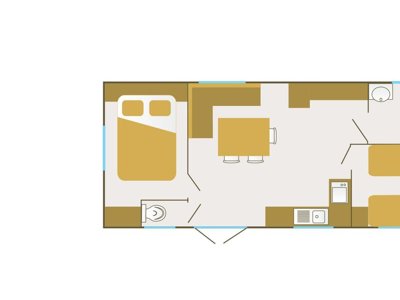 Cliquez pour découvrir toutes les photos de l'HÉBERGEMENT ! mobil-home - Le Mas De Reilhe photo 9