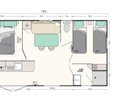Cliquez pour découvrir toutes les photos de l'HÉBERGEMENT ! mobil-home - camping Le Mas De Reilhe photo 6