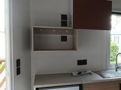Cliquez pour découvrir toutes les photos de l'HÉBERGEMENT ! mobil-home - Le Mont Joli Bois photo 2