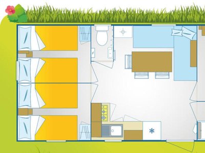 Cliquez pour découvrir toutes les photos de l'HÉBERGEMENT ! mobil-home - Cisano San Vito photo 9