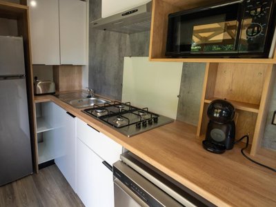 Cliquez pour découvrir toutes les photos de l'HÉBERGEMENT ! mobil-home - Le Lac Des Sapins photo 3