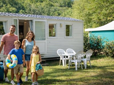 Cliquez pour découvrir toutes les photos de l'HÉBERGEMENT ! mobil-home - Le Plan D'eau St Charles photo 7