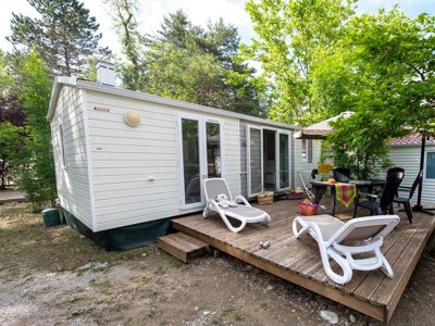 Cliquez pour découvrir toutes les photos de l'HÉBERGEMENT ! mobil-home - Flower La Pinède photo 7