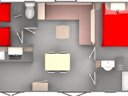 Cliquez pour découvrir toutes les photos de l'HÉBERGEMENT ! mobil-home - camping Flower La Pinède photo 4