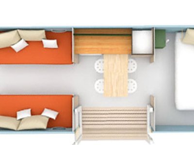 Cliquez pour découvrir toutes les photos de l'HÉBERGEMENT ! bungalow toilé - Du Pasquier photo 4