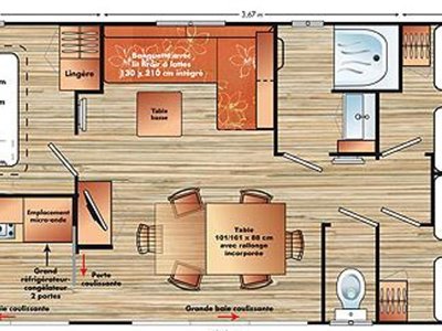 Cliquez pour découvrir toutes les photos de l'HÉBERGEMENT ! mobil-home - Du Pasquier photo 4