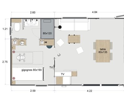 mobil-home - Country Park Crecy La Chapelle - Next To Disneyland Paris photo 8