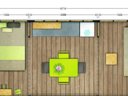 Cliquez pour découvrir toutes les photos de l'HÉBERGEMENT ! tente en toile et bois - camping Le Bois Des Ecureuils photo 4