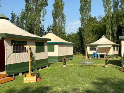 Cliquez pour découvrir toutes les photos de l'HÉBERGEMENT ! tente - Le Bourdieu photo 5