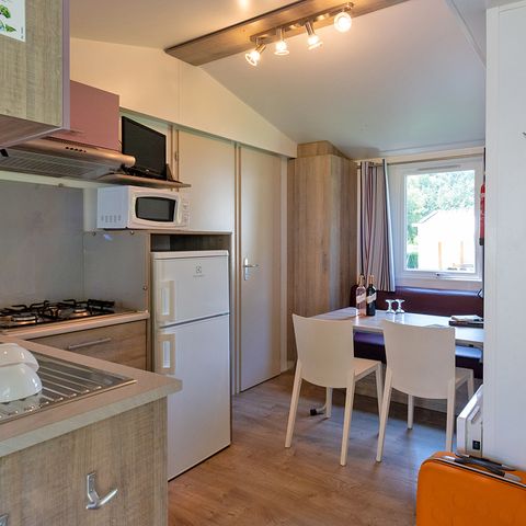 Cliquez pour découvrir toutes les photos de l'HÉBERGEMENT ! mobil-home - Les Eaux Chaudes photo 2