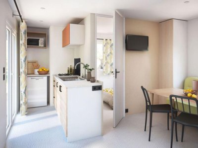 Cliquez pour découvrir toutes les photos de l'HÉBERGEMENT ! mobil-home - Les Eaux Chaudes photo 2