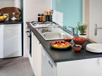 Cliquez pour découvrir toutes les photos de l'HÉBERGEMENT ! mobil-home - Les Eaux Chaudes photo 4