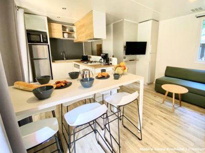 Cliquez pour découvrir toutes les photos de l'HÉBERGEMENT ! mobil-home - Les Ormes, Domaine Et Resort photo 5