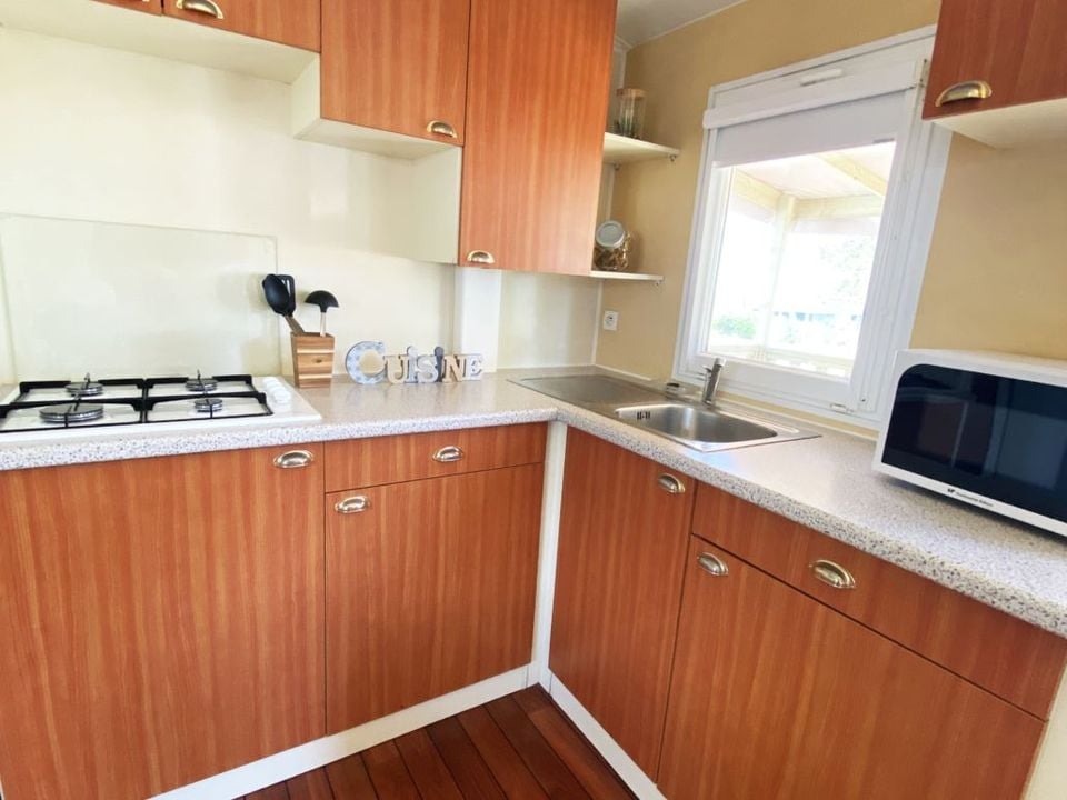 Cliquez pour découvrir toutes les photos de l'HÉBERGEMENT ! mobile_home - établissement Ostrea photo 2