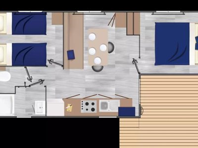 mobil-home - Du Val photo 2