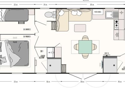 Cliquez pour découvrir toutes les photos de l'HÉBERGEMENT ! mobil-home - Du Val photo 10