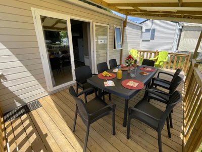 Cliquez pour découvrir toutes les photos de l'HÉBERGEMENT ! mobil-home - Du Val photo 5