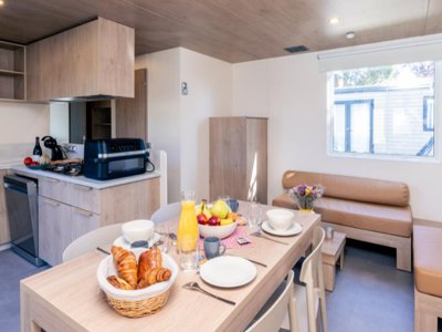 Cliquez pour découvrir toutes les photos de l'HÉBERGEMENT ! mobil-home - La Grappe Fleurie photo 10