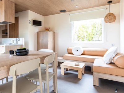 Cliquez pour découvrir toutes les photos de l'HÉBERGEMENT ! mobil-home - La Grappe Fleurie photo 2