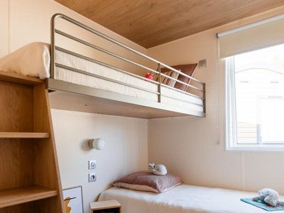 Cliquez pour découvrir toutes les photos de l'HÉBERGEMENT ! mobil-home - La Grappe Fleurie photo 4