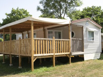 Cliquez pour découvrir toutes les photos de l'HÉBERGEMENT ! mobil-home - Du Lac photo 2