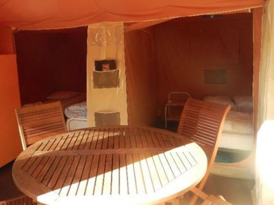 Cliquez pour découvrir toutes les photos de l'HÉBERGEMENT ! bungalow toilé - Biper Gorri photo 2