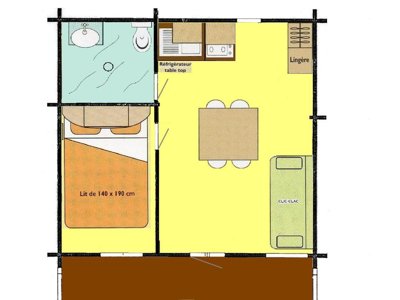 Cliquez pour découvrir toutes les photos de l'HÉBERGEMENT ! chalet - Les Jardins D'Estavar photo 2