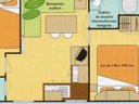 Cliquez pour découvrir toutes les photos de l'HÉBERGEMENT ! mobil-home - camping Les Jardins D'Estavar photo 6