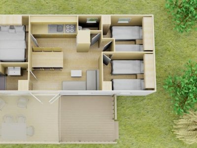 Cliquez pour découvrir toutes les photos de l'HÉBERGEMENT ! mobil-home - Bi Village photo 7