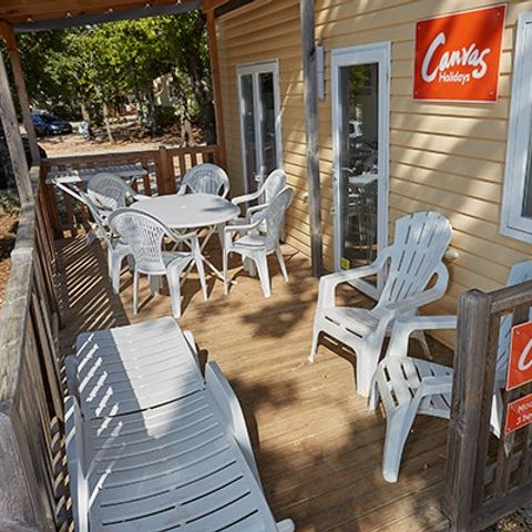 Cliquez pour découvrir toutes les photos de l'HÉBERGEMENT ! mobil-home - Hu Norcenni Girasole Village photo 3