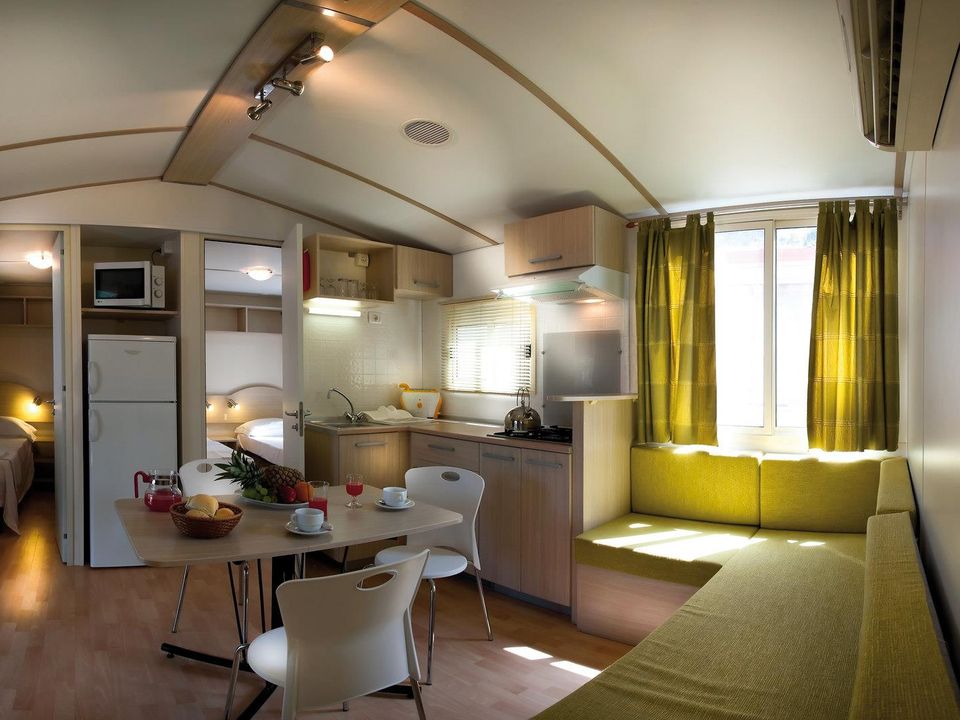 Cliquez pour découvrir toutes les photos de l'HÉBERGEMENT ! mobil-home - établissement Hu Norcenni Girasole Village photo 4