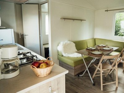 Cliquez pour découvrir toutes les photos de l'HÉBERGEMENT ! mobil-home - Kerscolper photo 2