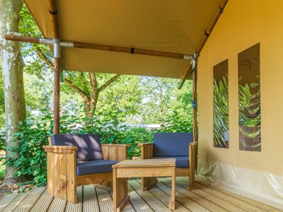 tente en toile et bois - Les Marguerites photo 2
