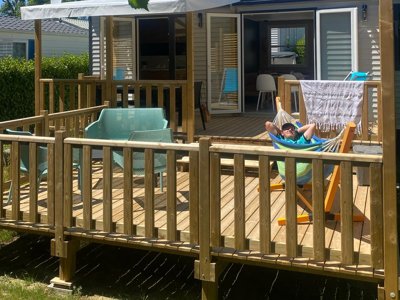 Cliquez pour découvrir toutes les photos de l'HÉBERGEMENT ! mobil-home - Kersentic photo 7