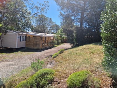 Cliquez pour découvrir toutes les photos de l'HÉBERGEMENT ! mobil-home - La Pierre Verte photo 3