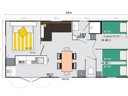 Cliquez pour découvrir toutes les photos de l'HÉBERGEMENT ! mobil-home - camping La Pierre Verte photo 4