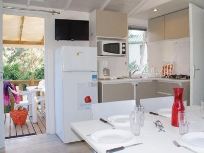 Cliquez pour découvrir toutes les photos de l'HÉBERGEMENT ! mobil-home - Site De Gorge Vent photo 3