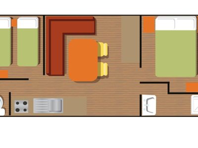 Cliquez pour découvrir toutes les photos de l'HÉBERGEMENT ! mobil-home - Site De Gorge Vent photo 7