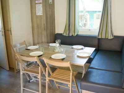 Cliquez pour découvrir toutes les photos de l'HÉBERGEMENT ! mobil-home - Les Amandiers photo 2