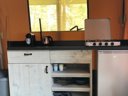 Cliquez pour découvrir toutes les photos de l'HÉBERGEMENT ! tente en toile et bois - camping Flower La Steniole photo 4