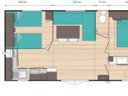 mobil-home - camping Des Dunes photo 2