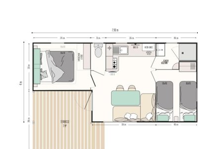 mobil-home - L'Ile D'Or photo 7
