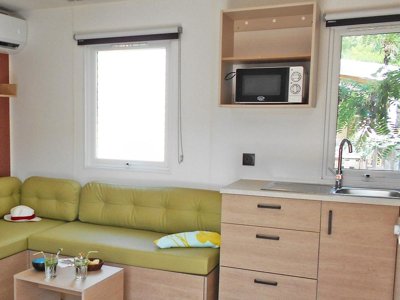Cliquez pour découvrir toutes les photos de l'HÉBERGEMENT ! mobil-home - Tikayan Domaine Du Golfe De Saint Tropez photo 5