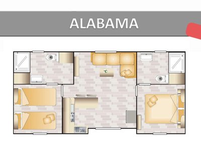 Cliquez pour découvrir toutes les photos de l'HÉBERGEMENT ! mobil-home - Tikayan Domaine Du Golfe De Saint Tropez photo 10